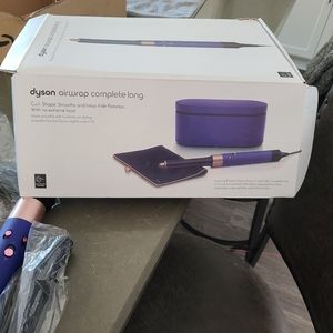 Dyson Airwrap Complete Hair Long Multi Styler Storage Box HS05 Gift Box Blue